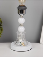 Основание настольной лампы "Розы" Е27 220В низ с подсветкой, диоды RISALUX - фото 43077715