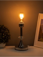 Основание настольной лампы "Алора" 1х40Вт Е27 хром RISALUX - фото 43077729