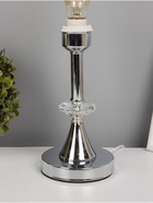 Основание настольной лампы "Алора" 1х40Вт Е27 хром RISALUX - фото 43077730