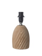 Основание настольной лампы с абажуром "Рабица коричневый" Е14 RISALUX - фото 43077764