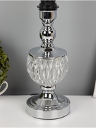 Основание настольной лампы Василиса E27 40Вт хром RISALUX - фото 43077772