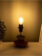 Основание настольной лампы "Баланс" Е14 40Вт оранжевый RISALUX - фото 43077781