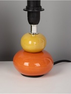 Основание настольной лампы "Баланс" Е14 40Вт оранжевый RISALUX - фото 43077783