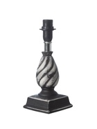 Основание светильника "Шанталь" 1хЕ14 40Вт серый RISALUX - фото 43077800