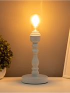 Основание настольной лампы "Ладья" 1x60Вт E27 белый RISALUX - фото 43077802