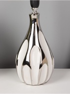 Основание настольной лампы "Жюли" Е14 40Вт белый серебро RISALUX - фото 43077808