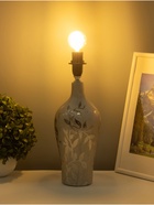 Основание настольной лампы "Цветана" Е14 40Вт серебро RISALUX - фото 43077812