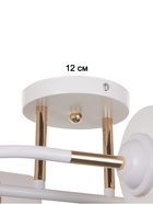 Люстра "Новелла" 2хЕ27 40Вт белый BayerLux 10887048