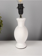 Основание настольной лампы "Хертц" E14 40Вт белый-серый RISALUX - фото 43077855