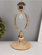 Основание настольной лампы "Алора" Е27 40Вт золото RISALUX - фото 43077885