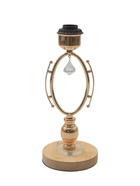 Основание настольной лампы "Алора" Е27 40Вт золото RISALUX - фото 43077888