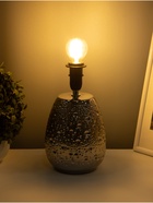 Основание настольной лампы "Беата" Е14 40Вт серебро RISALUX - фото 43077911