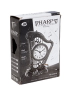 УЦЕНКА Часы - будильник настольные «Арфа», дискретный ход, циферблат 6.5 см, 19×14 см, АА - Фото 6