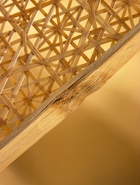 УЦЕНКА Корзинка с крышкой плетёная, из бамбука 25×25×25 см 10893679