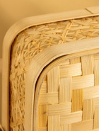 УЦЕНКА Корзинка с крышкой плетёная, из бамбука 25×25×25 см 10893679