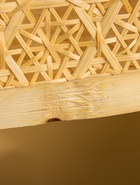 УЦЕНКА Корзинка с крышкой плетёная, из бамбука 25×25×25 см 10893679