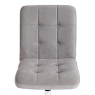 Кресло для оператора FIESTA, без подлокотников, на колёсиках, флок, цвет серый - фото 119642200