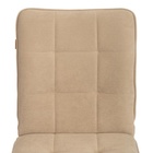 Кресло офисное для оператора ONE, без подлокотников, на колёсиках, флок, цвет бежевое  (артикул 10845123)  большой выбор товаров оптом и в розницу по низким ценам с доставкой