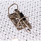 Папка-регистратор А4, 50 мм, Calligrata, ПВХ, тиснение «лен», металлическая окантовка, карман на корешок, собранная, зеленая, микс - Фото 6