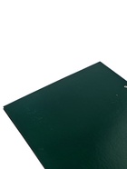 Папка-регистратор А4, 50 мм, Calligrata, ПВХ, тиснение «лен», металлическая окантовка, карман на корешок, собранная, зеленая, микс - Фото 8