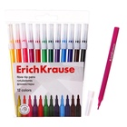 УЦЕНКА Фломастеры 12 цветов ErichKrause light, в футляре с европодвесом - Фото 2