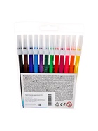 УЦЕНКА Фломастеры 12 цветов ErichKrause light, в футляре с европодвесом - Фото 10