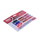 Набор маркеров для доски, 3 цвета, 3 мм, блистер - Фото 3