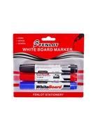 Набор маркеров для доски, 3 цвета, 3 мм, блистер - Фото 6