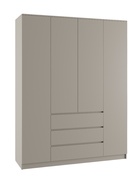 Шкаф четырёхстворчатый распашной «Бетти», 1600×520×2100 мм, цвет кашемир - Фото 3