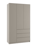 Шкаф трёхстворчатый распашной «Бетти», 1200×520×2100 мм, цвет кашемир - Фото 3