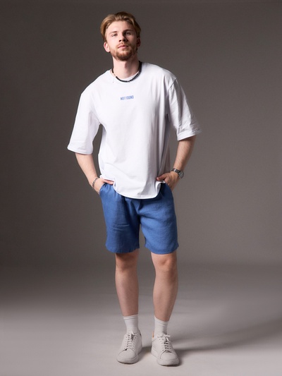 Шорты мужские MIST, размер 48, синие