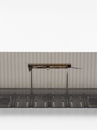 УЦЕНКА Органайзер навесной, 1 секция с клеевой основой и крючками, 38.7×8.5×6.5 см - Фото 2