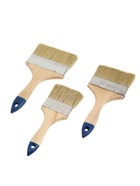 Набор кистей ТУНДРА, натуральная щетина, деревянная рукоятка, 3-4-5" (75, 100, 125 мм),3 шт. - Фото 5
