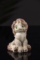 Фигурка гипс «Жеребёнок», 8×5×6 см, бежевый - Фото 1