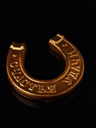 Фигурка настенная гипс «Подкова на счастье», декор с подвесом, 12×11.5×1 см, под бронзу - Фото 3