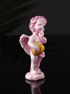 Фигурка гипс «Ангел с сердцем», 8.5×3.5 см, розовый 10887407 - фото 16523611