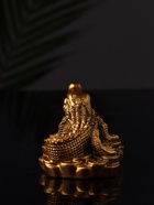 Фигурка гипс «Крокодил на деньгах», 12×10×8 см, под бронзу - Фото 4