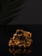 Фигурка гипс «Крокодил на деньгах», 12×10×8 см, под бронзу  (артикул 10887417)  большой выбор товаров оптом и в розницу по низким ценам с доставкой