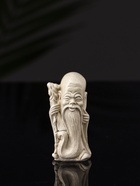 Набор фигурок «Нэцкэ», 5 шт., 20×10×7 см, бежевый - Фото 14