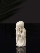 Набор фигурок «Нэцкэ», 5 шт., 20×10×7 см, бежевый - Фото 17