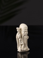 Набор фигурок «Нэцкэ», 5 шт., 20×10×7 см, бежевый - Фото 20