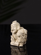 Набор фигурок «Нэцкэ», 5 шт., 20×10×7 см, бежевый - Фото 3