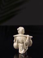 Набор фигурок «Нэцкэ», 5 шт., 20×10×7 см, бежевый - Фото 23