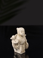 Набор фигурок «Нэцкэ», 5 шт., 20×10×7 см, бежевый - Фото 25