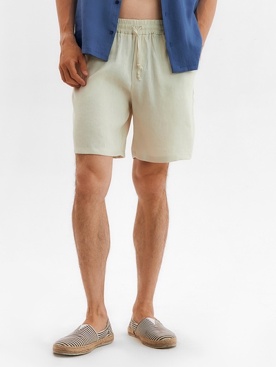 Шорты мужские MIST, размер 50, цвет молочные