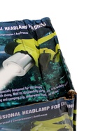 УЦЕНКА Фонарик налобный для дайвинга, водонепроницаемый, 1 диод, кислотно-жёлтый - Фото 5