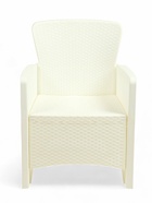 Кресло садовое «Ротанг Лайт», пластик, 62×58.5×85 см, до 106 кг, белое - Фото 4