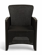 Кресло садовое «Ротанг Лайт», пластик, 62×58.5×85 см, до 106 кг, мокко - Фото 4