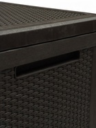 Сундук садовый «Ротанг - плюс», 148×54×54 см, мокко - Фото 11