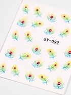 Слайдеры для ногтей «Перья», разноцветные 10893784